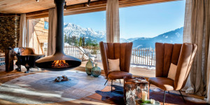 Beitragsbild des Blogbeitrags Kuschelige Chalets für den Winter in den Bergen