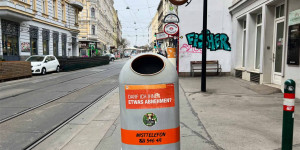 Beitragsbild des Blogbeitrags Die MA48 sucht neue Sprüche für die Mistkübel in Wien