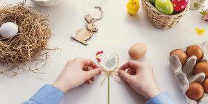 Beitragsbild des Blogbeitrags Coole DIY-Ostergeschenke zum Selbermachen 