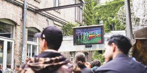 Beitragsbild des Blogbeitrags Public Viewing in Wien zur Fußball-EM der Frauen 2022 