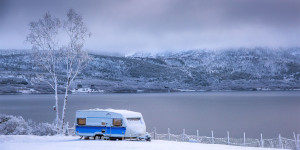 Beitragsbild des Blogbeitrags Wo Wintercamping in Österreich am schönsten ist