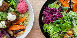 Beitragsbild des Blogbeitrags Unsere liebsten veganen Lokale in Graz