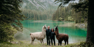 Beitragsbild des Blogbeitrags Eure Lieblinge mit Tieren in Österreich 