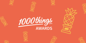 Beitragsbild des Blogbeitrags Wir vergeben die 1000things Awards 2023 