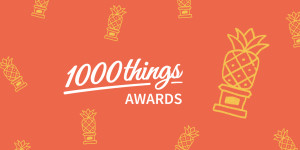 Beitragsbild des Blogbeitrags Wir vergeben die 1000things Awards 2023