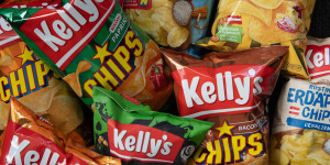 Beitragsbild des Blogbeitrags Gewinne 3×1 Jahresvorrat an Kellys Chips 