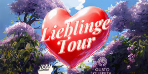 Beitragsbild des Blogbeitrags Gewinne 10×2 Tickets für die 1000things Lieblinge-Tour mit Gusto Guerilla 
