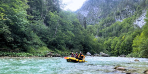 Beitragsbild des Blogbeitrags Hitzeflucht: Auf Coolcation im Salzatal 