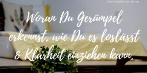 Beitragsbild des Blogbeitrags #004 Podcast | Bei uns wurde eingebrochen & was das mit Entrümpeln zu tun hat