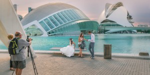 Beitragsbild des Blogbeitrags Hochzeit in der Ciudad de las Artes y las Ciencias 