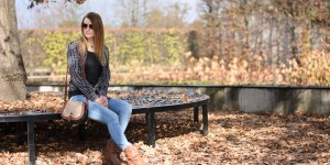 Beitragsbild des Blogbeitrags Herbst Outfit | Karohemd
