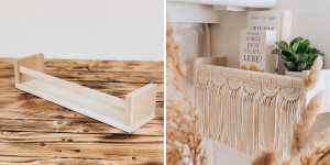 Beitragsbild des Blogbeitrags DIY: IKEA Hack – BEKVÄM Regal im Boho Look