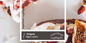 Beitragsbild des Blogbeitrags Superfood Enzyklopädie // F wie Feigen. 