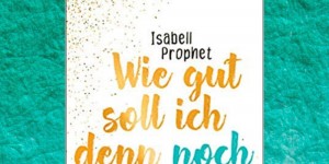 Beitragsbild des Blogbeitrags Buchrezension #283 Wie gut soll ich denn noch werden! Schluss mit übertriebenen Ansprüchen an uns selbst von Isabell Prophet 