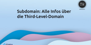 Beitragsbild des Blogbeitrags Subdomain: Alle Informationen über die Third-Level-Domain 