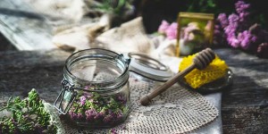 Beitragsbild des Blogbeitrags Schafgarben Oxymel – heilsames aus Honig und Essig
