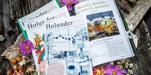 Beitragsbild des Blogbeitrags Holunderelfe – ein Magazin für kreative & naturverbunde Menschen 