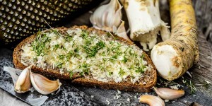 Beitragsbild des Blogbeitrags Warum Du öfters Meerrettich / Kren essen solltest!