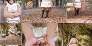 Beitragsbild des Blogbeitrags Herbstliches Outfit-Shooting