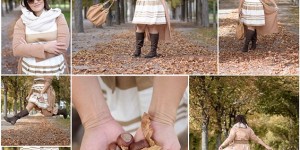 Beitragsbild des Blogbeitrags Herbstliches Outfit-Shooting 