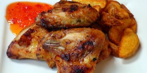 Beitragsbild des Blogbeitrags chicken wings vom grill
