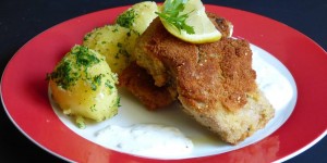 Beitragsbild des Blogbeitrags gebackenes karpfenfilet 