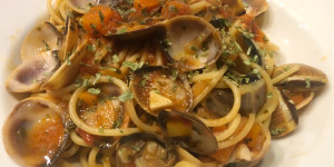 Beitragsbild des Blogbeitrags spaghetti alle vongole