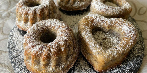 Beitragsbild des Blogbeitrags mohn - apfel - gugelhupf