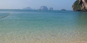 Beitragsbild des Blogbeitrags Ao Nang / Krabi - Mit dem Taxiboot durchs Inselwunderland 