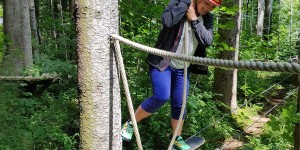 Beitragsbild des Blogbeitrags Sommerrodeln in Fuschl und der Waldkletterweg in Faistenau 