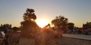 Beitragsbild des Blogbeitrags Der Copa Beach – Urlaubsfeeling in Wien