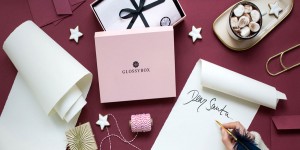 Beitragsbild des Blogbeitrags November Glossybox Dear Santa Edition 