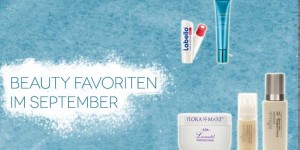 Beitragsbild des Blogbeitrags Beauty Favoriten im September