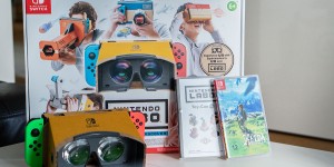 Beitragsbild des Blogbeitrags Nintendo Switch Labo VR-Kit + GEWINNSPIEL 