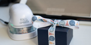 Beitragsbild des Blogbeitrags COLOP e-mark create – mobiler Drucker für Kreative