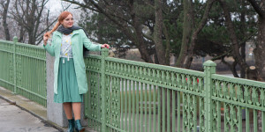 Beitragsbild des Blogbeitrags Frühlingslook in Mint und endlich 5kg abgenommen