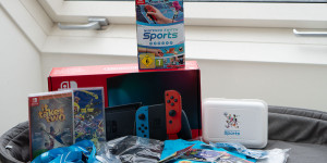 Beitragsbild des Blogbeitrags Nintendo Switch Gewinnspiel mit Sports und Splatoon 2 