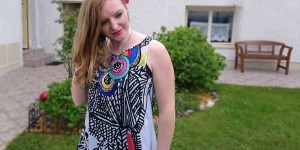 Beitragsbild des Blogbeitrags Desigual Sommer Outfit 