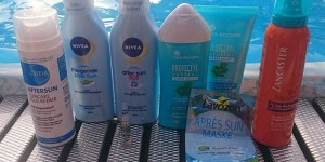 Beitragsbild des Blogbeitrags After Sun Produkte im Test