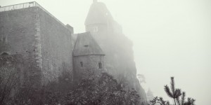 Beitragsbild des Blogbeitrags Die Burgruine Aggstein im November 