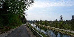 Beitragsbild des Blogbeitrags Radtour an der Traun mit einigen Fotostopps