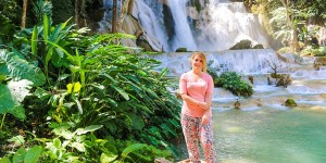Beitragsbild des Blogbeitrags Mein Asien-Reisetagebuch: Laos – Meine Herzensstadt Luang Prabang! (Inkl. Kuang-Si-Wasserfall & Elephant Camp) 