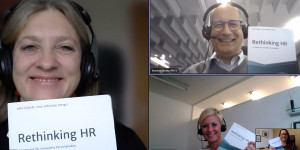 Beitragsbild des Blogbeitrags #Rethinking HR: Warum positive Vibes HR-Aufgabe der Zukunft sind