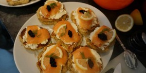 Beitragsbild des Blogbeitrags recipes – BRUNCH: Blinis mit Lachs 