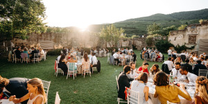 Beitragsbild des Blogbeitrags Outdoor-Dinner im Schlossgarten