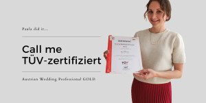 Beitragsbild des Blogbeitrags Die TÜV-zertifizierte Hochzeitsplanerin