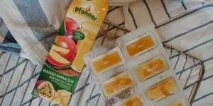 Beitragsbild des Blogbeitrags Einfaches homemade Eis am Stiel