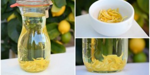 Beitragsbild des Blogbeitrags Sinnvolle Restverwertung: Herrliches Zitronenöl zum Anbraten, Marinieren und Würzen 