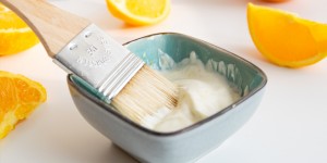 Beitragsbild des Blogbeitrags Gute Laune Gesichtsmaske mit Orange und Honig! 