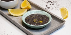 Beitragsbild des Blogbeitrags Ade trockene Haut: Peeling mit Zitrone und Mohn selber machen